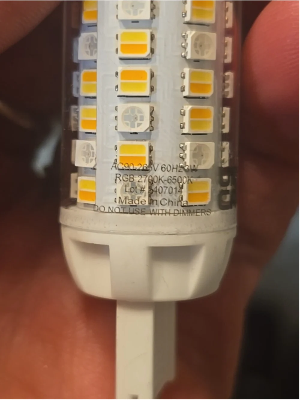 MCDYLUK g9 LED wifi smart light bulbs 4 pack Alexa / Google compatible dimmable
